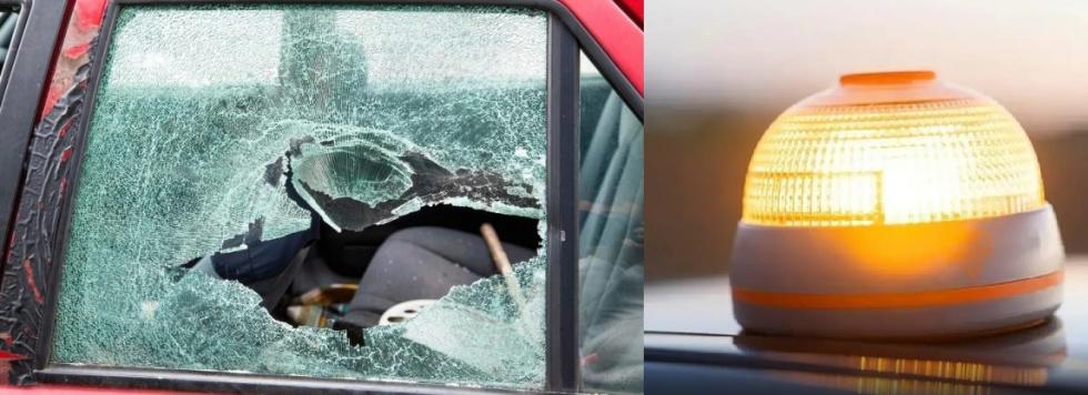 La baliza V16 hace entrar en p&aacute;nico a las aseguradoras: "Hay que darle las gracias a la DGT, nos entran seis o siete coches diarios con la ventanilla lateral rota porque les han entrado a robar"