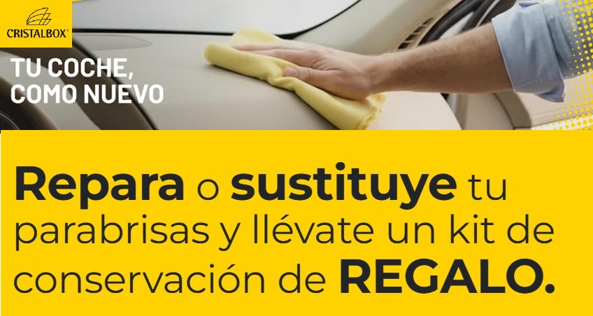 Cristalbox lanza una promoci&oacute;n in&eacute;dita por reparar o sustituir el parabrisas