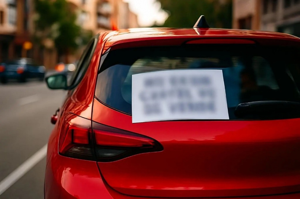 Este es el cartel colocado en lunetas y ventanillas que se est&aacute; multiplicando en toda Espa&ntilde;a para evitar que se disparen los siniestros de lunas