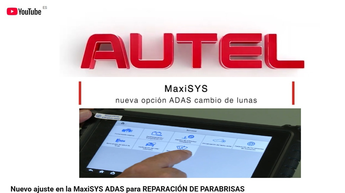 Descubre la funci&oacute;n &ldquo;Reparaci&oacute;n de parabrisas&rdquo; de Autel que ha llegado para revolucionar la forma en que los talleres de lunas operan en la calibraci&oacute;n