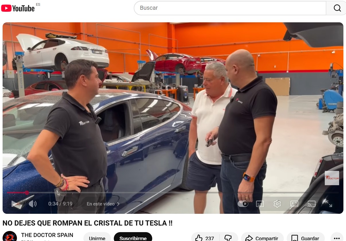 Un taller andaluz encuentra la soluci&oacute;n al grave problema que lleva a que se rompan cada a&ntilde;o multitud de ventanillas de Tesla para acceder al veh&iacute;culo cuando no aparecen las llaves 