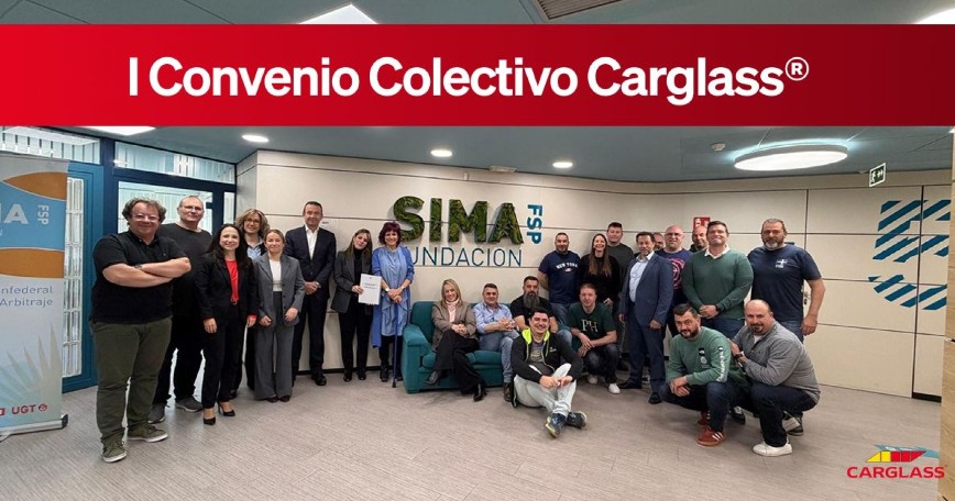 Carglass Espa&ntilde;a firma con sus 1.700 empleados su primer convenio colectivo