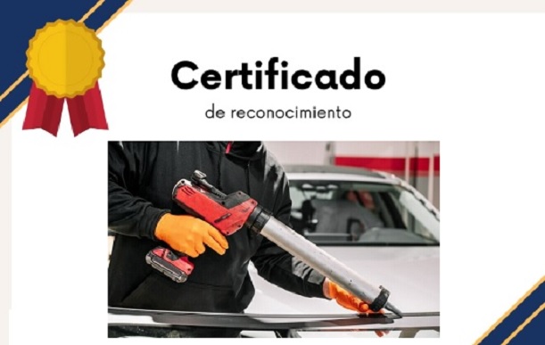 Los luneros necesitarán conseguir un certificado antes del próximo 24 de agosto para  poder trabajar con adhesivos para pegar el parabrisas