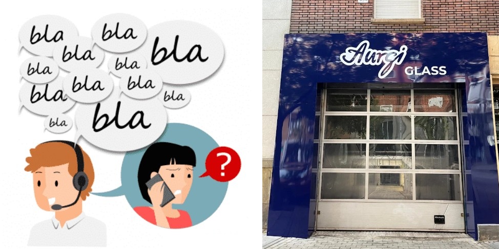 "Cuidado con Aurgi Glass Goya, te cambian la luna y de paso te golpean el coche y, encima, te dicen que..."