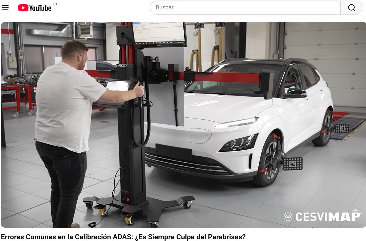 CESVIMAP demuestra con un contundente test que "la calidad del vidrio no influye para conseguir una calibraci&oacute;n existosa de sistemas ADAS salvo si..."