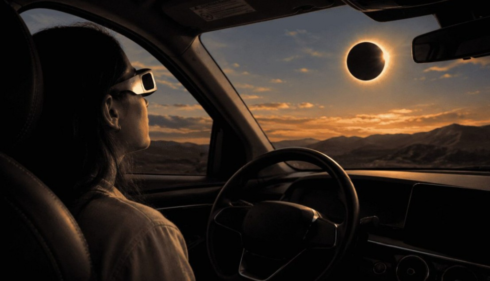 Mar&iacute;a Cristina Boh&oacute;rquez (oftalm&oacute;loga): &ldquo;Es muy peligroso mirar el eclipse a trav&eacute;s del parabrisas del coche, ni siquiera a trav&eacute;s de los cristales tintados; puede causar un da&ntilde;o retiniano irrecuperable&rdquo;
