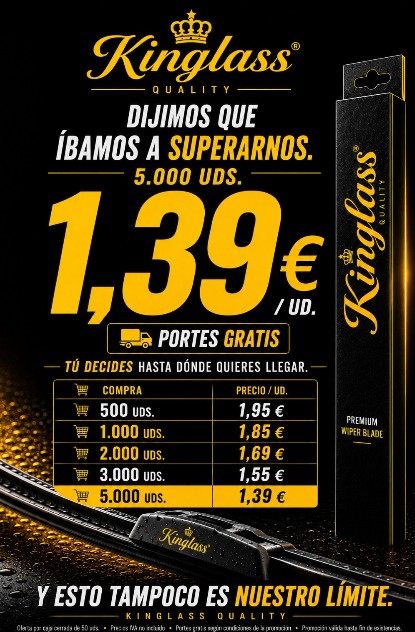 KINGLASS vuelve a desafiar al mercado