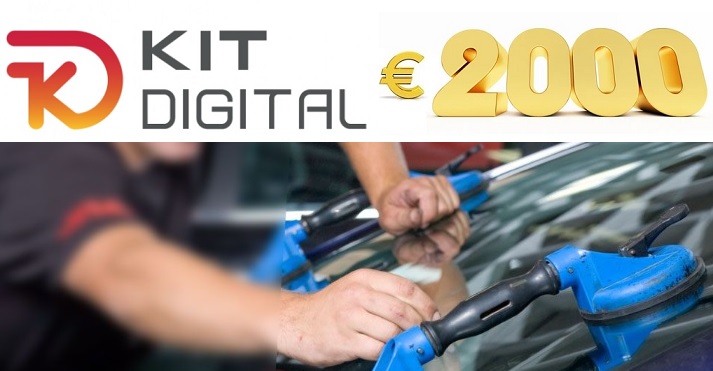 Estos son los requisitos para que los talleres de lunas con 3 empleados como máximo puedan solicitar desde hoy los 2.000 euros del KIT DIGITAL