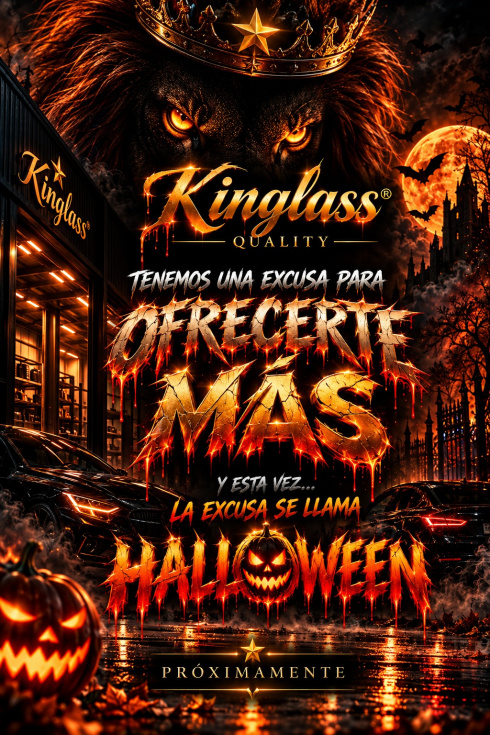KINGLASS vuelve a hacer de las suyas&hellip; este Halloween, &iexcl;nada de trucos, solo tratos!