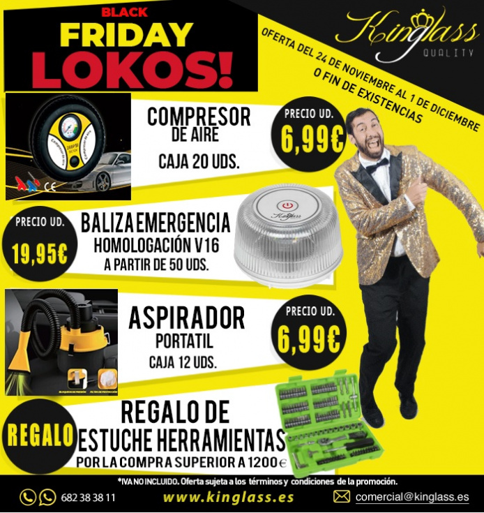 ¡En Kinglass TAMOS LOKOS! Pero sabemos lo que queremos