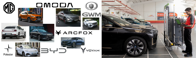 Carglass España ya sustituye parabrisas y recalibra los sistemas ADAS de la mayoría de coches chinos del mercado